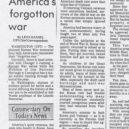 Recalling America's for...