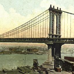 The New Manhattan Bridge, N...