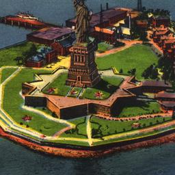 Statue of Liberty on Bedloe...