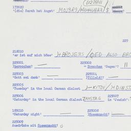 Western questionnaire, answ...