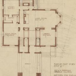 First floor plan
