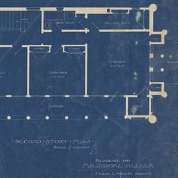Second floor plan