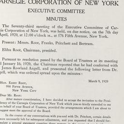 Executive Committee Meeting