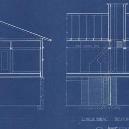 Cross, longitudinal sections