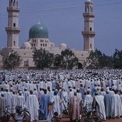 Kano mosque, Friday prayer ...