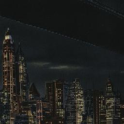 New York Skyline at Night, ...