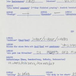 Western questionnaire, answ...