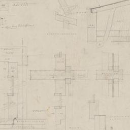 Mullion, millwork details