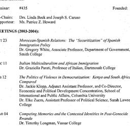 Schedules, Studies in Conte...