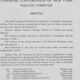 Executive Committee Meeting...