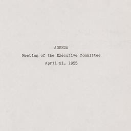 Executive Committee Meeting
