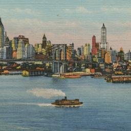 Brooklyn Bridge and Skyline...