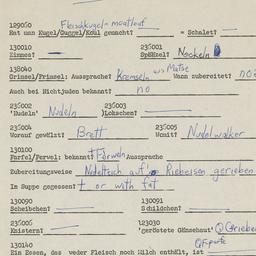 Western questionnaire, answ...
