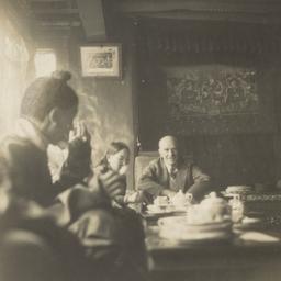 Sir Basil Gould with Tharch...