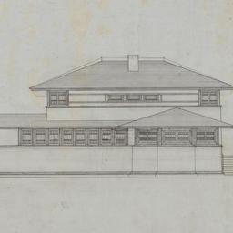 Working drawing #5: West el...