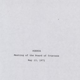 Meeting of the Board of Tru...
