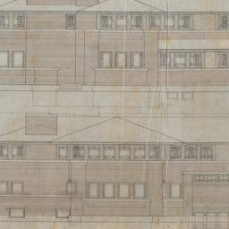 Working drawing #5: North, ...