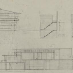 Cross, longitudinal sections
