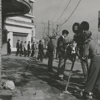 A Korean film crew is filmi...