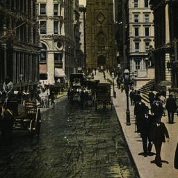 Wall Street, New York.