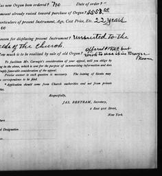 Carnegie Church Organs, Sto...