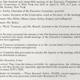 Executive Committee Meeting
