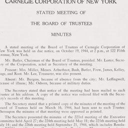 Board of Trustees