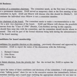 Nominating Committee