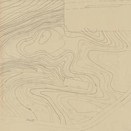 Topographical plot plan