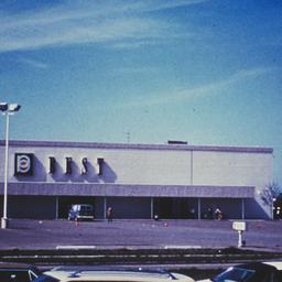 Exterior view, from parking...