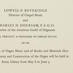 Service of Dedication of th...