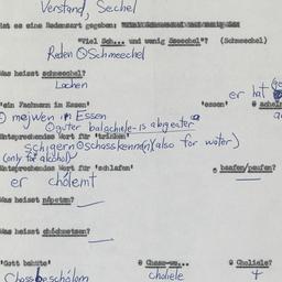 Western questionnaire, answ...