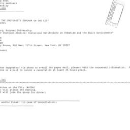 Announcements, 2004-12-16. ...