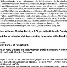 Announcements, 2002-12-02. ...