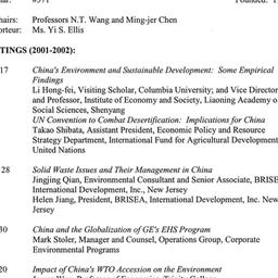 Schedules, China: Internati...