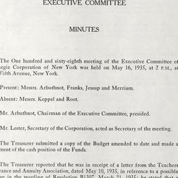 Executive Committee Meeting