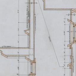 Wall sections, framing details