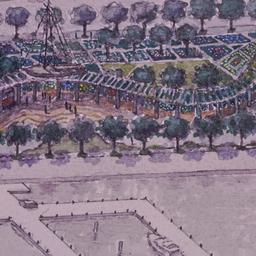 Aerial Perspective Drawing.
