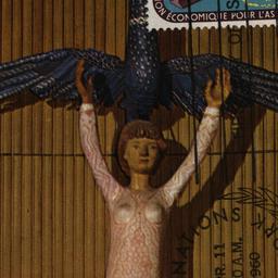 [Teakwood statue by Henrick...