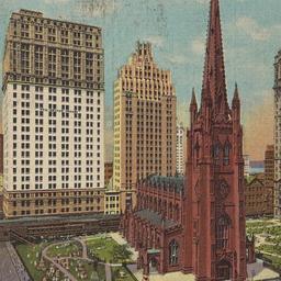 Trinity Church at Broadway ...