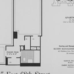 215 E. 68 Street, Apartment I