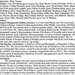 Minutes, 2001-01-22. Women ...