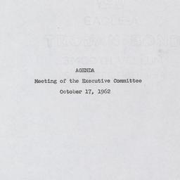 Executive Committee Meeting