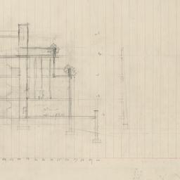 Cross section, roof fascia ...