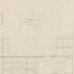 Radio case plan, elevations