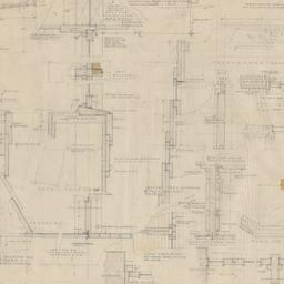 Working drawing #12: Wall s...