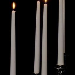 Melting candlesticks.