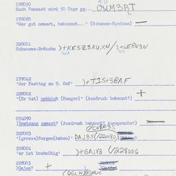 Western questionnaire, answ...