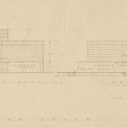 Barbecue, exedra details