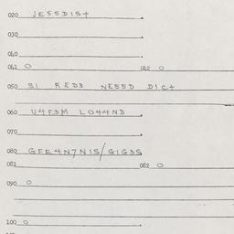 Western questionnaire, answ...